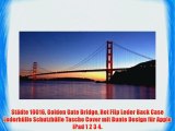 St?dte 10016 Golden Gate Bridge Rot Flip Leder Back Case Lederh?lle Schutzh?lle Tasche Cover
