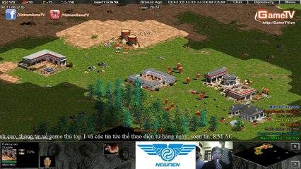 AOE Highlights, Hồng Anh(Hittite) một mình cân cả thế giới, game đấu thần thánh để đời