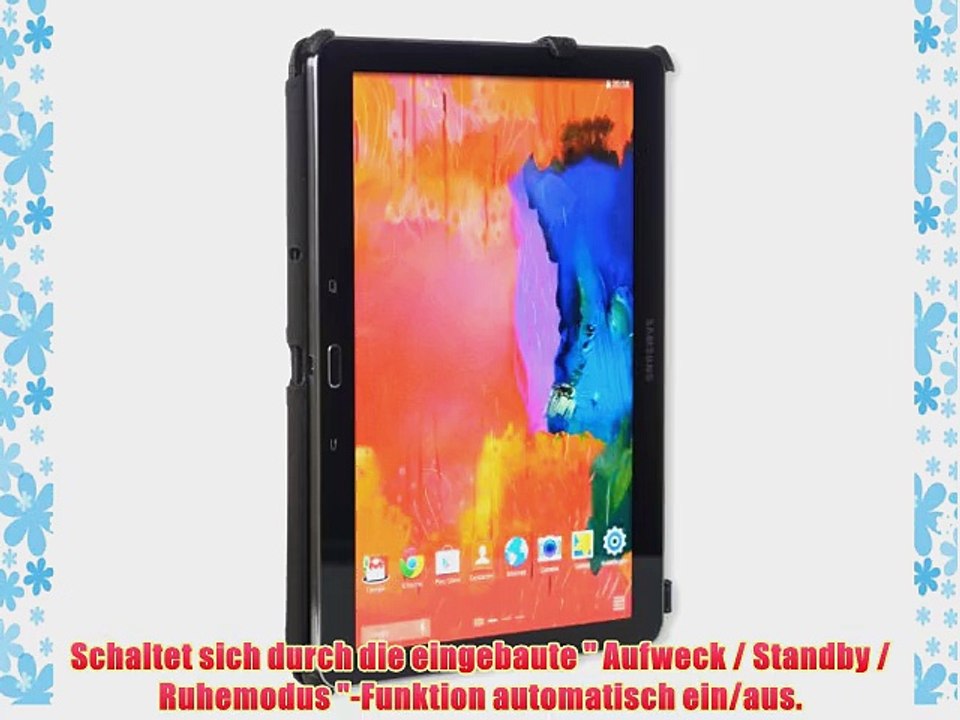 Die original GeckoCovers Slimfit Samsung Galaxy Tab Pro 10.1 H?lle Case Cover Tasche mit Aufsteller