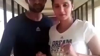 Dubmash of Shoaib Malik with Sania Mirza Cricket Funny