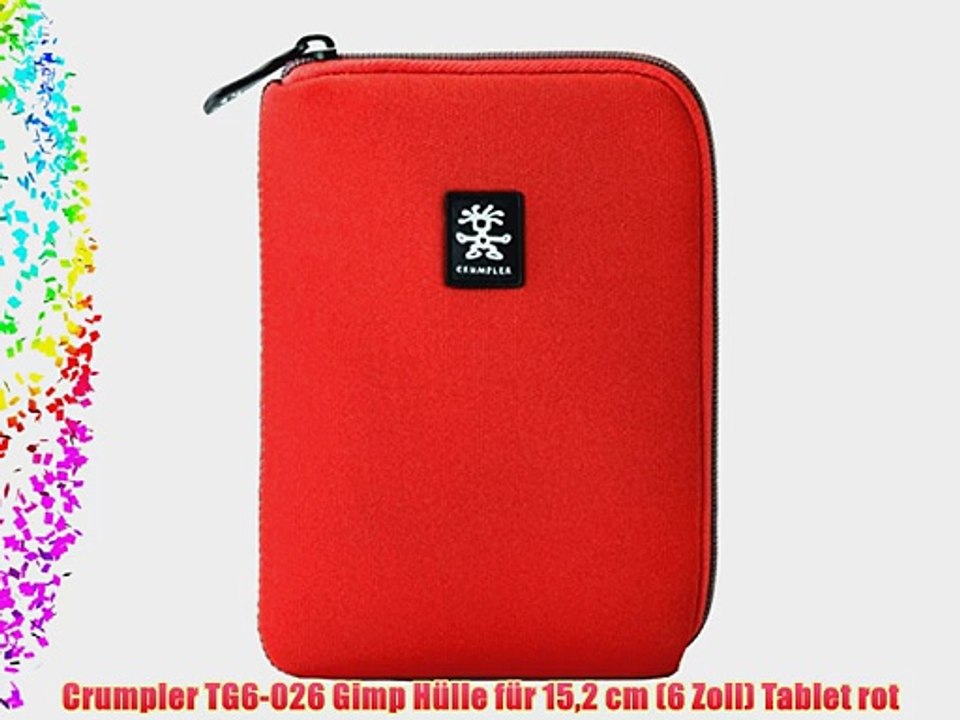 Crumpler TG6-026 Gimp H?lle f?r 152 cm (6 Zoll) Tablet rot