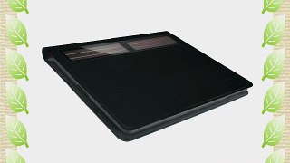 Logitech Bluetooth Solar Tastatur Foliocover f?r Apple iPad 2/3/4 schwarz (deutsches Tastaturlayout