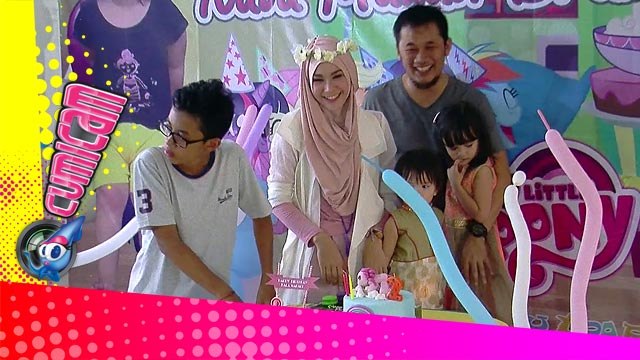 Ultah Putri Kedua Zaskia-Hanung - Cumicam 04 Agustus 2015
