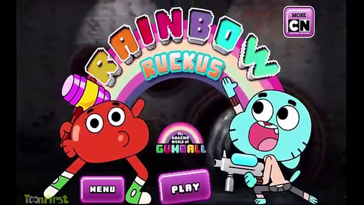 The Amazing World Of Gumball Rainbow Ruckus Cartoon Network Games video Dailymotion