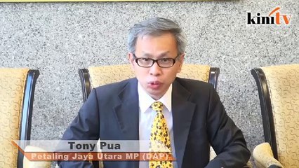 Tony Pua: PM 'silly hypocrite' for letting 1MDB exonerate itself
