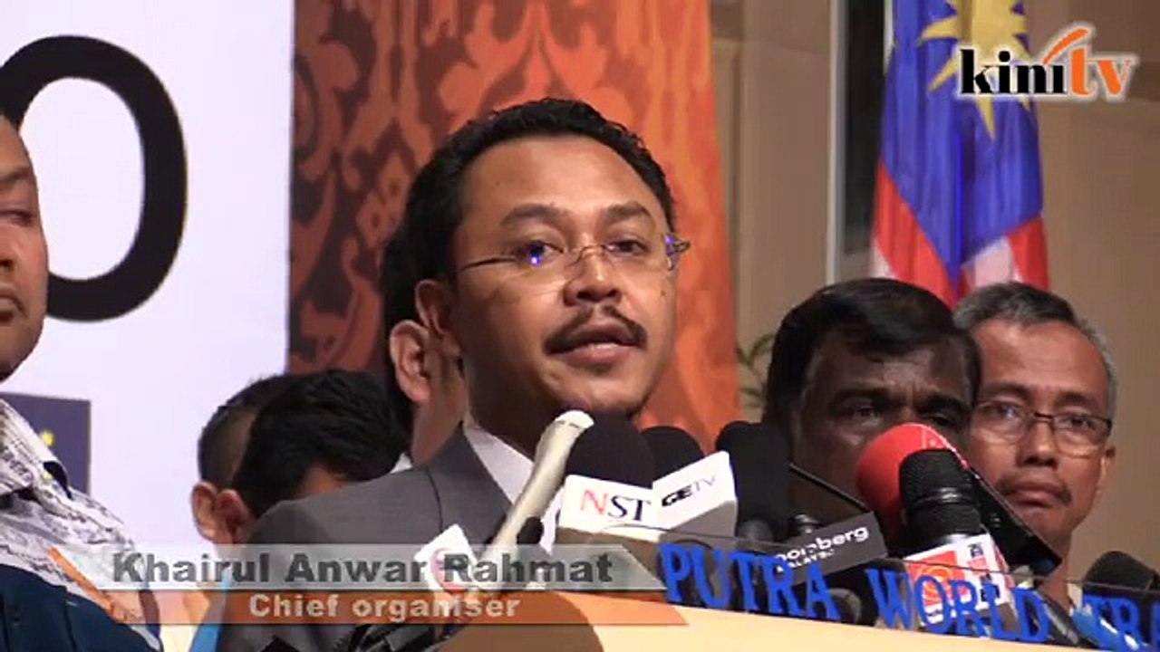 Najib nak bergerak dah tadi, kata penganjur