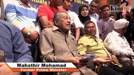 Dr M sedia berdebat dengan Najib pada bila-bila masa