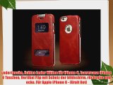 Ledertasche Echtes Leder H?llen f?r iPhone 6 icarercase iPhone 6 Taschen Vertikal Flip mit