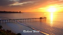 1080p Scripps Pier Sunset Timelapse in La Jolla (San Diego, California)