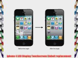 CoastCloud LCD Display und Touchscreen fuer Apple iPhone 4G 4S 5 5S mit Werkzeug Schwarz Wei?
