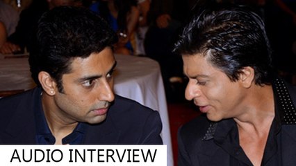 Shahrukh Khan Gives Acting TIPS To Abhishek Bachchan