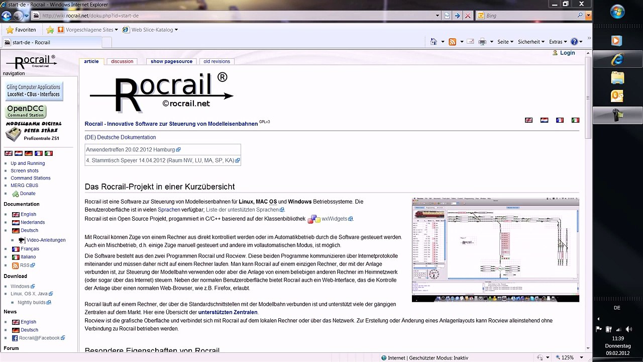 Einrichten der Zentrale in Rocrail und Bedienung der ersten Lok - video ...