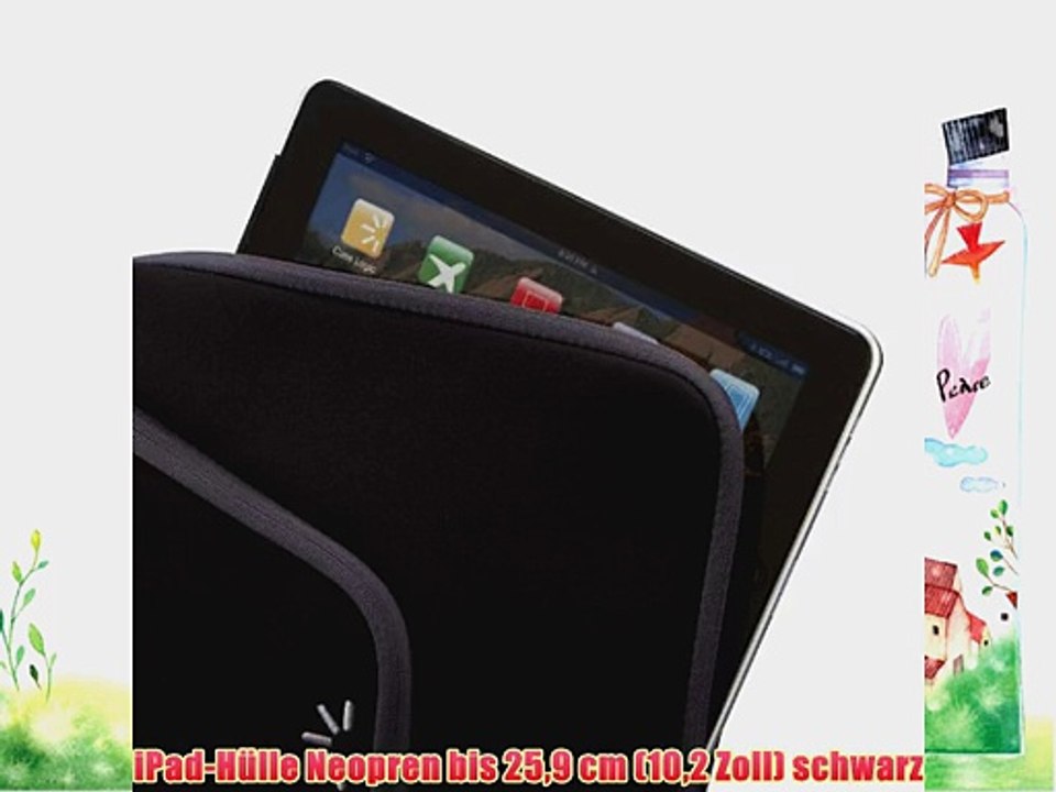 iPad-H?lle Neopren bis 259 cm (102 Zoll) schwarz
