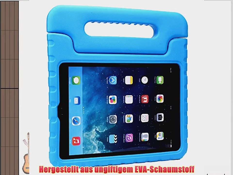 Cooper Cases(TM) Dynamo iPad Air 2 H?lle f?r Kinder in Blau   Frei Displayschutzfolie (Leicht
