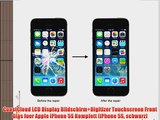 CoastCloud LCD Display Bildschirm Digitizer Touchscreen Front Glas fuer Apple iPhone 5S Komplett