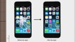 CoastCloud LCD Display Bildschirm Digitizer Touchscreen Front Glas fuer Apple iPhone 5S Komplett