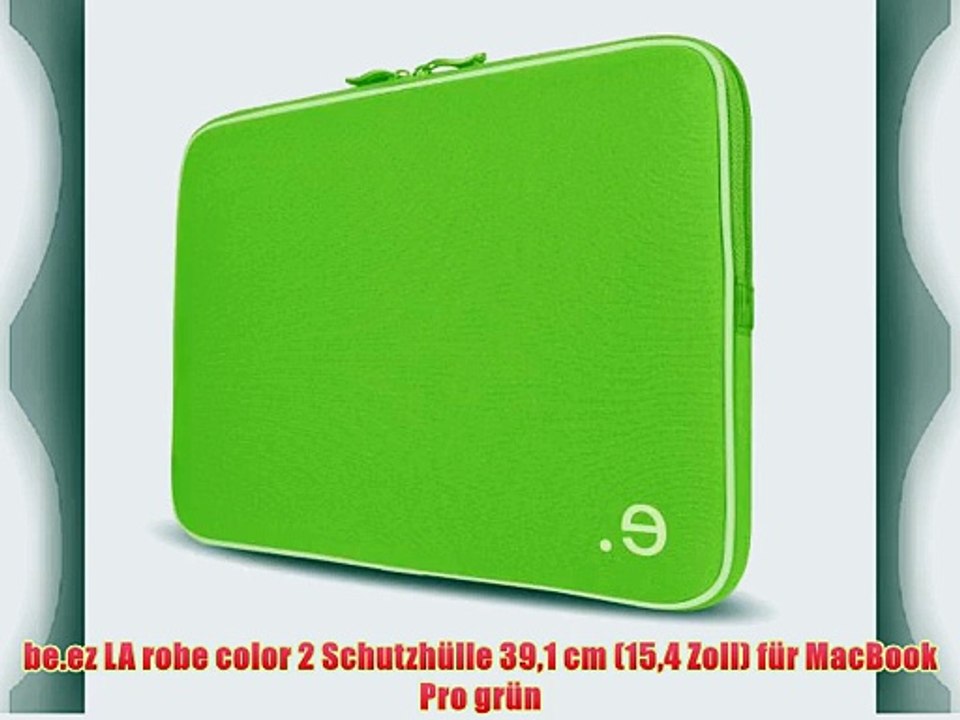 be.ez LA robe color 2 Schutzh?lle 391 cm (154 Zoll) f?r MacBook Pro gr?n
