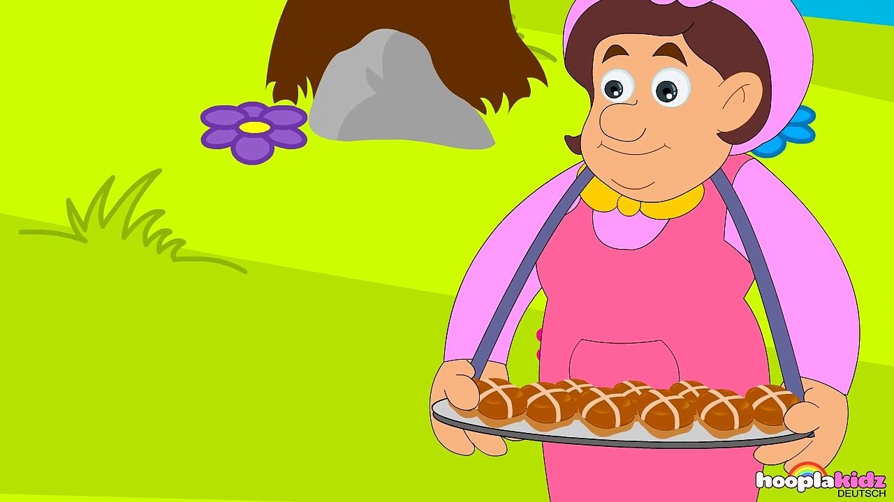 Kinderlieder | Hot Cross Buns | Lieder für Kinder| Learn German