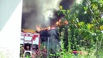 Incendio Ecorec Marcianise 12 Maggio 09 - Disastro Ambientale Provocato e Taciuto !!! (Caserta)