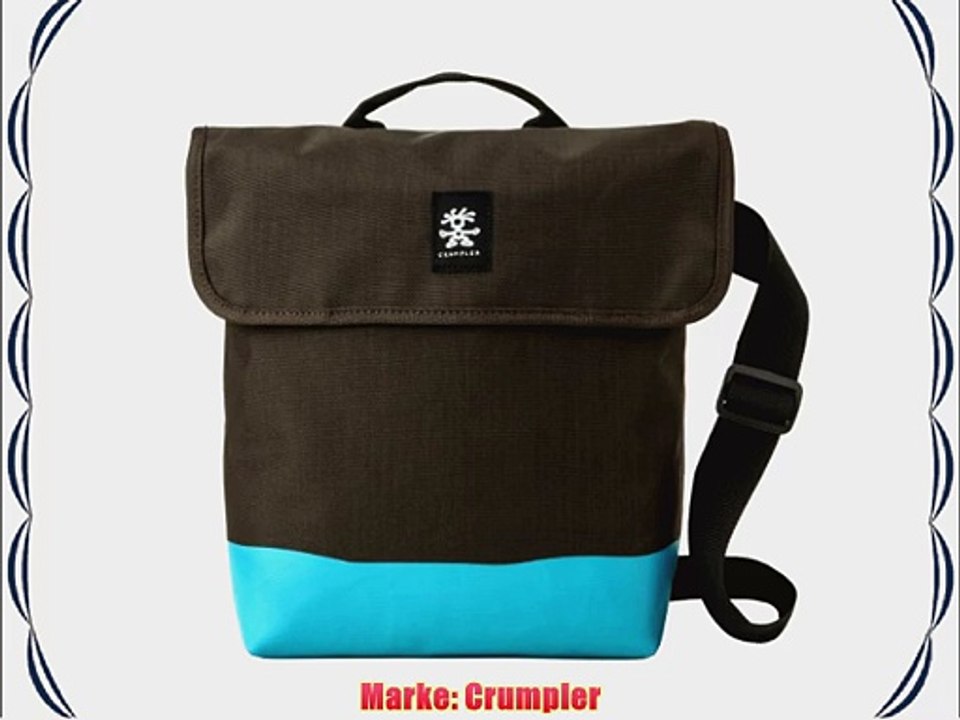 Crumpler Private Surprise Tablet Umh?ngetasche 31 cm Laptopfach espresso-turquoise