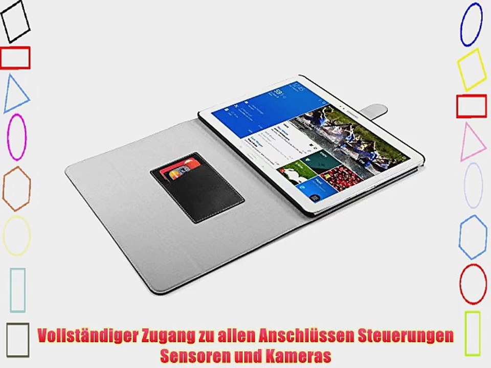 Jison? Smart Cover Samsung Galaxy Tab Pro 10.1 Schutzh?lle Case Kunstledertasche H?lle mit