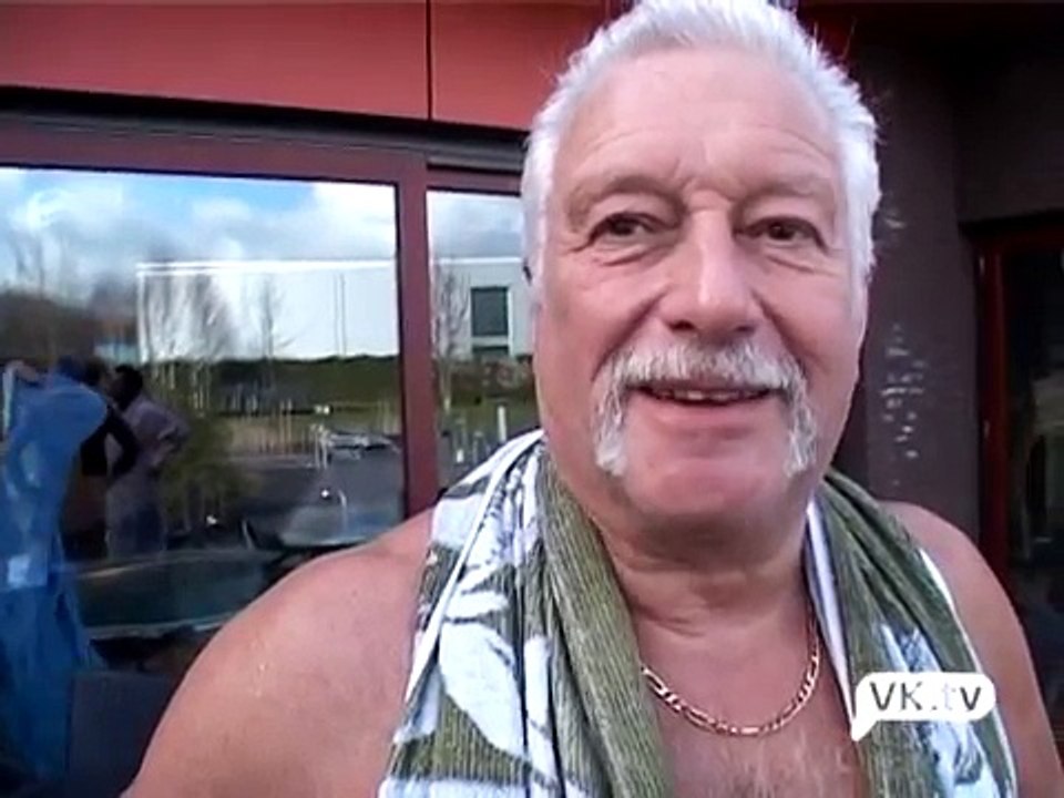 Lekker wapperen in de sauna