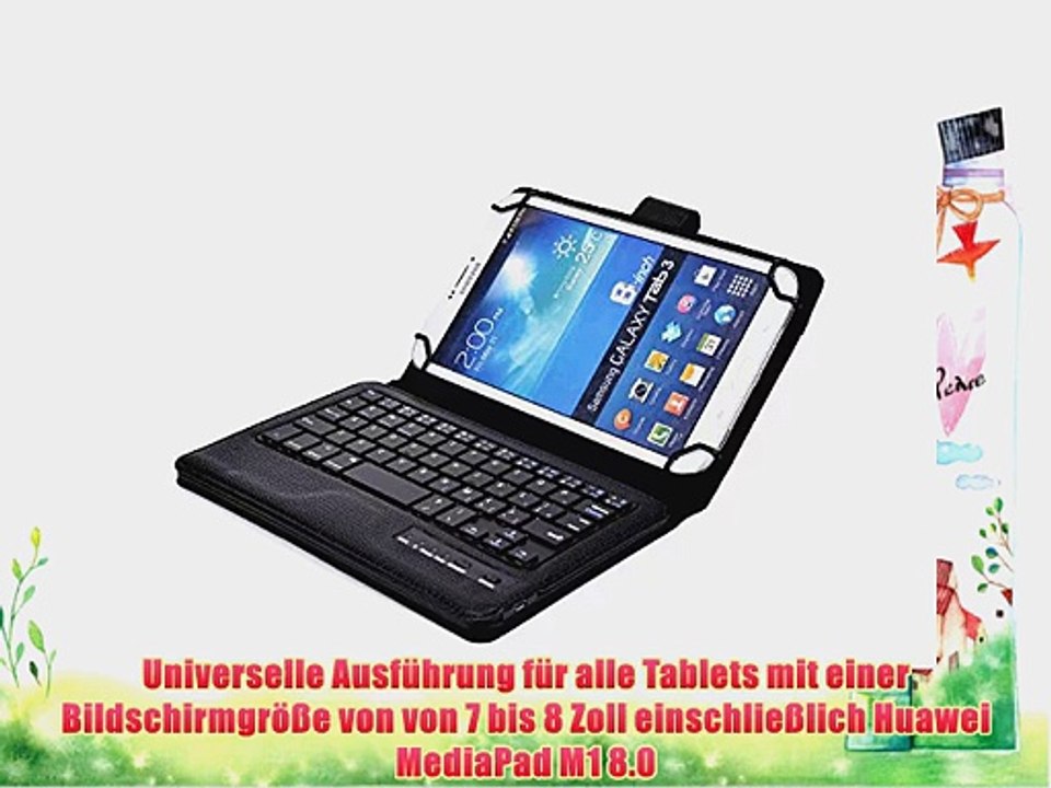 Cooper Cases(TM) Infinite Executive Universal Folio-Tastatur f?r Huawei MediaPad M1 8.0 in