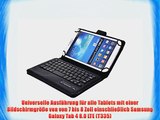 Cooper Cases(TM) Infinite Executive Universal Folio-Tastatur f?r Samsung Galaxy Tab 4 8.0 LTE