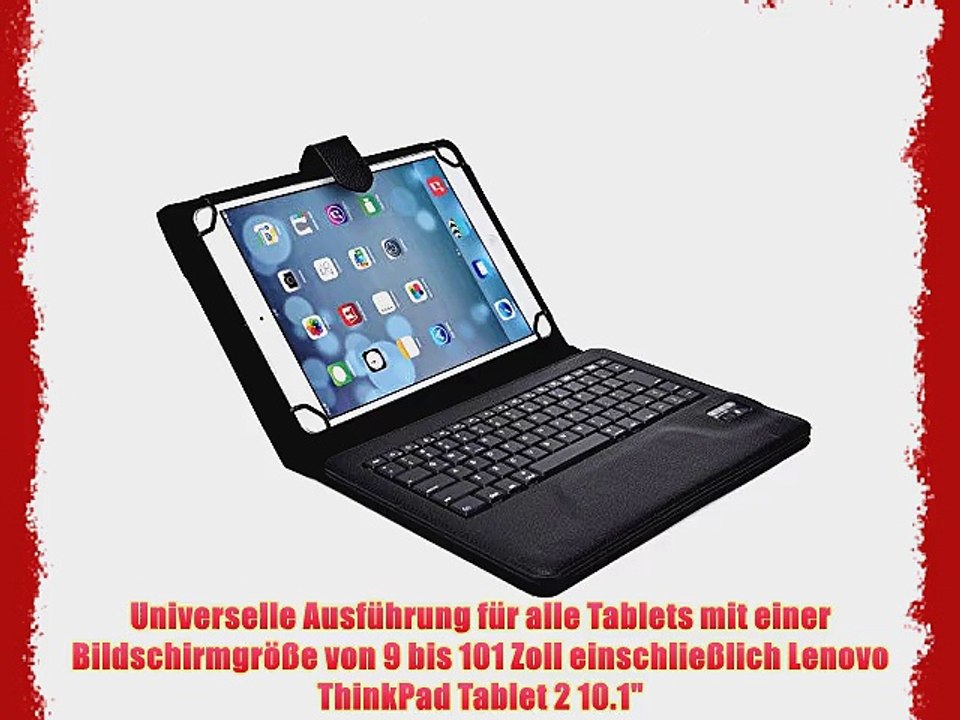 Cooper Cases(TM) Infinite Executive Lenovo ThinkPad Tablet 2 10.1 Universal Folio-Tastatur