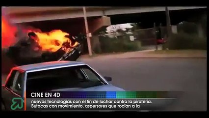 Cine en 4D llega al Perú "Mall Aventura Plaza Santa Anita"