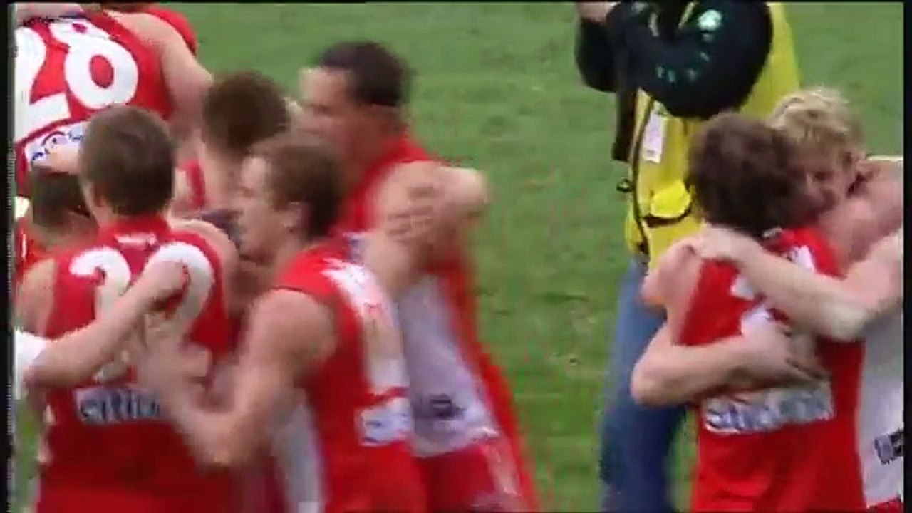 Leo Barry mark 2005 AFL Grand Final Sydney Swans MCG