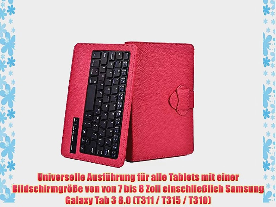 Cooper Cases(TM) Infinite Executive Universal Folio-Tastatur f?r Samsung Galaxy Tab 3 8.0 (T311
