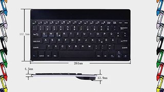 Supremery? Asus Transformer Pad TF300T Tastatur Alu Bluetooth Keyboard mit Standfunktion -