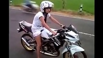 Joki  Cewek Manis Balap Liar Kawasaki Ninja