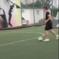 (1) Funny vid of kicking ball