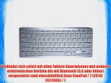 Cooper Cases(TM) B1 universelle Bluetooth Funktastatur f?r Asus FonePad / 7 (2014) (FE170CG)