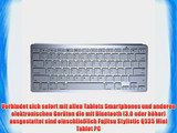 Cooper Cases(TM) B1 universelle Bluetooth Funktastatur f?r Fujitsu Stylistic Q335 Mini Tablet