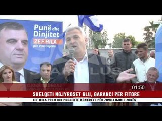 SHELQETI NGJYROSET BLU, GARANCI PËR FITORE