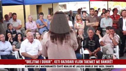 “DREJTIMI I DUHUR”, KETI BAZHDARI VIJON TAKIMET ME BANORËT