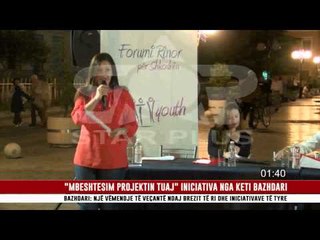 "MBESHTESIM PROJEKTIN TUAJ" INICIATIVA NGA KETI BAZHDARI