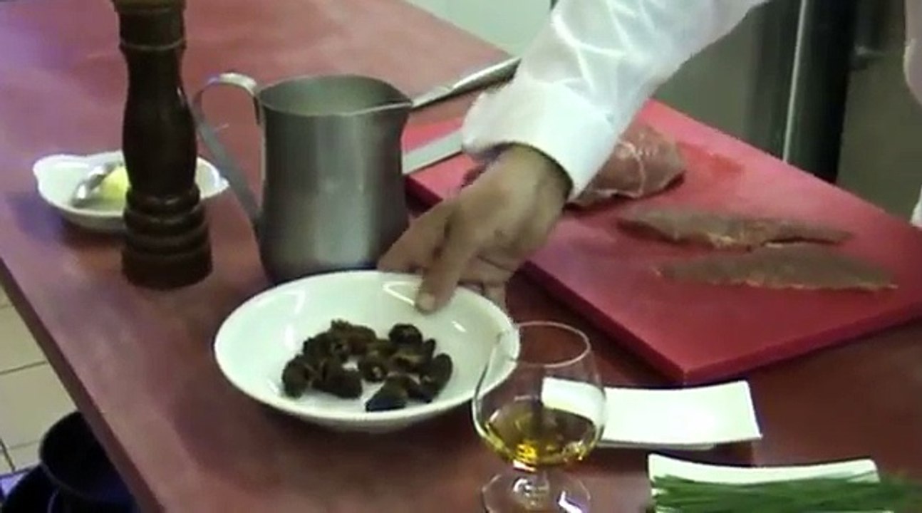 Recette de cuisine: Escalope de veau fermier aux morilles