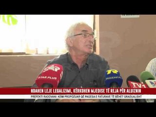 NDAHEN LEJE LEGALIZIMI, KËRKOHEN MJEDISE TË REJA PËR ALUIZNIN