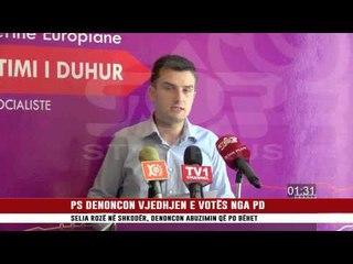 PS DENONCON VJEDHJEN E VOTËS NGA PD
