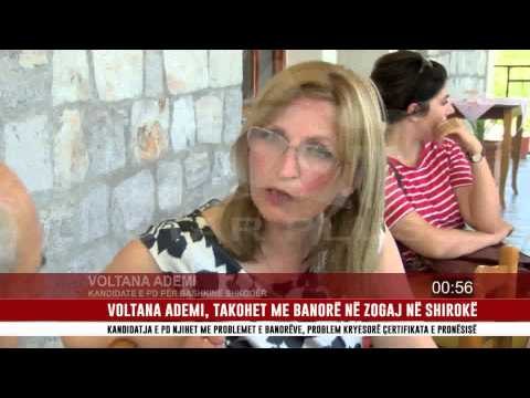 VOLTANA ADEMI, TAKOHET ME BANORË NË ZOGAJ NË SHIROKË