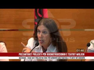 PREZANTOHET PROJEKTI PËR RIKONSTRUKSIONIN E TEATRIT MIGJENI
