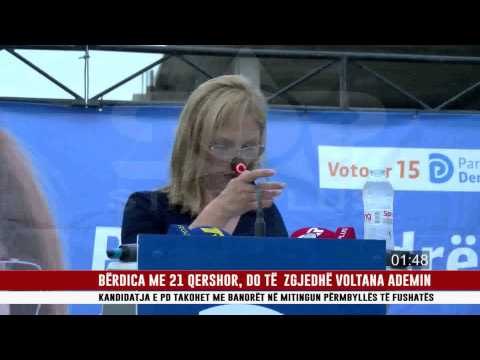 BËRDICA ME 21 QERSHOR, DO TË ZGJEDHË VOLTANA ADEMIN