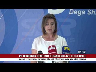 PD DENONCON DEMTIMIN E BANDEROLAVE ELEKTORALE