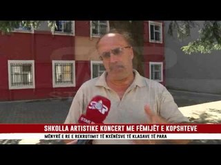 SHKOLLA ARTISTIKE KONCERT ME FËMIJËT E KOPSHTEVE