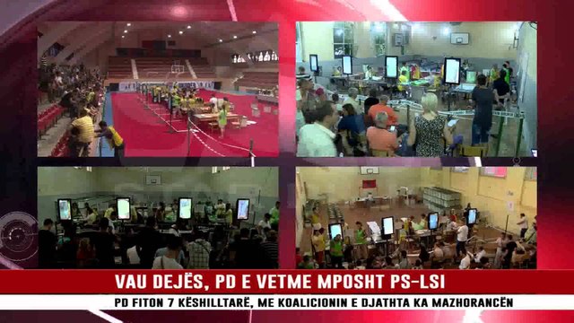 VAU DEJËS, PD E VETME MPOSHT PS-LSI