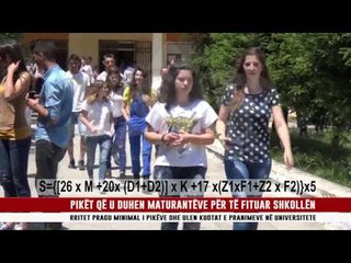 PIKËT QË U DUHEN MATURANTËVE PËR TË FITUAR SHKOLLËN
